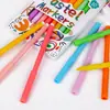 12 Colores Pluma de Acuarela Set de Materiales de Arte para Niños Pluma de Pintura para Niños Marcador Graffiti Material Ecológico Seguro
