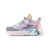 Colección Otoño 2026 Tenis de Piel para Niñas, Impermeables, Ligeros, Resistentes al Olor, Cierre de Velcro, Zapatillas de Correr para Niños Mayores