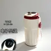 Taza termo para café con pantalla de temperatura, regalo al por mayor, alto valor estético, taza de viaje portátil, diseño nuevo y simple, taza de acero inoxidable 316