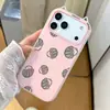 Diseño de Concha Lineal Adecuado para iPhone 18 Pro Max Funda para Teléfono con Orejas de Gato, Anticaída Dos en Uno para Apple 16, Unisex
