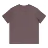 Camiseta de Algodão Puro Cor Lisa Manga Curta 230g Pesada Branca para Homens e Mulheres Mesmo Estilo Roupa de Casal Camiseta Gola Redonda Camiseta Básica Branca