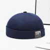 Nuevo Gorro sin Visera de Tela Estilo Comercio Exterior, Gorro de Propietario Moda Callejera Hip-Hop Coreano, Gorro Versátil Casual sin Visera
