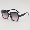 Nuevas Gafas de Sol de Verano Estilo Europeo y Americano Montura Grande Sencillas Versátiles Gama Alta Elegantes con Protección UV para Conducir