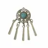 Sombrero tocado étnico mongol ropa cinturón accesorios para el cabello accesorios para la frente hechos a mano material diy accesorios