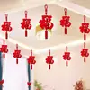 Decorações Penduradas 3D de Personagens da Sorte para o Ano Novo, para Uso Interno e Externo, Lanternas do Ano Novo Chinês, Decorações para Teto da Sala de Estar