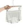 Cueca Boxer Antibacteriana com Vitamina C para Frutas 100A, Roupa Íntima de Seda Gelada com Toque Refrescante para Mulheres, Roupa Íntima Feminina Respirável Sem Costura de Cintura Média para o Verão