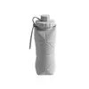 Botella de agua deportiva plegable de silicona, vaso de agua retráctil, adecuada para viajes al aire libre y ciclismo, resistente a altas temperaturas, anticaídas, portátil y conveniente