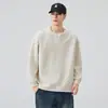 Ropa de Hombre Fengshe / Sudadera Nueva de Hombre con Cuello Redondo, Falso Dos Piezas de Manga Larga, Cuello Henry, Top Versátil, Primavera y Otoño 2026