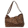 Bolsa de Tela Nueva Transfronteriza 2025 Venta al por Mayor Bolsa Tote de Gran Capacidad Bolsa con Estampado de Leopardo Patrón de Zebra Bolso de Hombro Cruzado de Moda