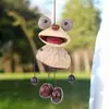 Muñeca de cáscara de fruta natural del bosque, bolsa sonajero, colgante, producto terminado, serie de sanación personalizada, hecho a mano, semiacabado, adorno de carillón de viento para aliviar el estrés