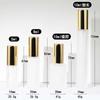 Muestras de perfume se embotellan 5ml10ml15ml spray de bola perfume botella de vidrio botella de vidrio cilíndrica con bola rodante