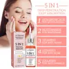 Suministro Exclusivo Transfronterizo de Sérum Facial 5 en 1, Hidratante, Reafirmante y Reductor de Líneas Finas y Manchas en el Rostro, Hidratante y Nutritivo para la Piel