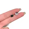Acero de Titanio 316L Dulce Fresco Lazo Negro Oreja de Gato Kt Joyería Hélice de Oreja Stud Super Brillante Circonita Stud para Piercing en la Oreja para Mujeres