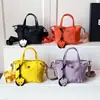 Bolso de Hombro Cruzado para Mujer Estilo Bollo Francés 2025 Nuevo Lona de Nylon Bolso de Mano de Moda Bolso de Hombro Casual de Tela Oxford