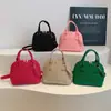 Bolsos para Mujer 2025 Otoño e Invierno Nuevo Estilo Coreano Moda Retro Bolso Portátil Tipo Concha Bolso de Hombro Cruzado Simple Casual para Mujer