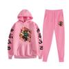 [venta al por mayor al contado] Abrigo Demon Slayer para amantes, sudadera con capucha, traje de pantalón para mujer