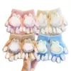 Luvas de Tela de Toque com Desenho Animado Fofo para Dedos Femininas de Inverno Outdoor Masculinas Proteção contra Frio Quentes Bebê Espessadas de Pelúcia Luvas Venda por Atacado