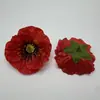 Cabeza de Flor de Amapola Artificial Flor Eterna Materiales para Manualidades Boda Decoración con Flores Falsas Accesorio para el Cabello con Flores Accesorios para Fotografía