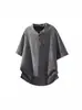 Camisa Polo Estilo Old Money con Cuello Henry, Manga Corta, Unisex, Retro Cleanfit, Top de Punto con Cuello Solapa, Versátil para Verano