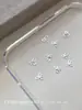 Accesorios de aleación para arte de uñas personalizados, mini moños, decoraciones de uñas de macarrón 3D de moda, venta al por mayor en grandes cantidades