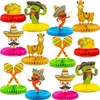 Decoraciones para Fiesta Temática de Carnaval Mexicano FIESTA Centros de Mesa de Panal Mundial