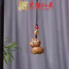 Sándalo Tallado Zodiaco Caballo Cadena para Teléfono Colgante Yiming Xianyuan Llave Madera Maciza Tallada Caballo Llavero Colgante para Coche