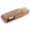 USB Rotativo de Madeira Escultura Exquisita Pen Drive USB Levar USB Lembranças 64G Maple Grande Capacidade Alta Velocidade