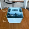Organizador de Almacenamiento Compartimentado Caja Portátil para Cosméticos del Hogar, Baño, Cocina, Dormitorio, Portalápices de Escritorio para Estudiantes, Caja de Almacenamiento de Escritorio