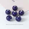 Acessórios para Joias DIY Contas Cerâmicas Redondas de 16mm Acessórios para Colar Pulseira Peças Pequenas Contas Soltas Contas Artesanais com Contas