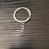 Llaveros de Imitación Oro Galvanizado Conservante del Color Anilla de 30 mm Metal de Alta Gama para Coche Pinza de Langosta Bolsas Colgantes al por Mayor
