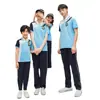 Uniformes de Verano para Primaria y Secundaria, Trajes de Pantalón Corto y Manga Corta, Uniformes de Jardín de Infancia, Uniformes para Reuniones Deportivas, Colección de Disfraces para Actuaciones