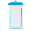 Funda Luminosa Impermeable para Teléfono Móvil para Nadar y Rafting, Cubierta Protectora Impermeable Transparente para Fotografía Submarina, Compatible con Pantalla Táctil