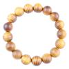 Venta al por mayor de fábrica pulsera Yabai de alto contenido de aceite 12 mm para mujer cuentas de Buda pulsera de madera Yabai anillo único material viejo fragancia a ciprés