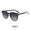 Nuevas Gafas de Sol Redondas con Montura en T Estilo Coreano para Mujer, Gafas de Sol de Moda Estilo Callejero, Protector Solar Polarizado Anti-UV