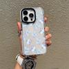 Funda Popular Transfronteriza para Teléfono para Apple 16/17 Pro, Diseño de Mariposa Azul de Alta Gama para Mujer, Funda Suave Anticaídas para iPhone 18 Pro