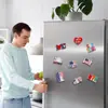 Nuevo Imán Magnético Suave de PVC para Refrigerador de Amazon Bandera de Nueva York Estatua de la Libertad Imán Conmemorativo Americano para Refrigerador