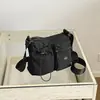 Bolsa Tote Exterior para Mujer Alta Apariencia Estilo Japonés Versátil para Viajes Cotidianos Bolso de Hombro de Nailon para Salidas Casuales Compras Bolso Cruzado