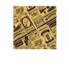 Papel a prueba de aceite para periódicos americanos, retro, inglés, para barbacoa, papas fritas, hamburguesas, pan, repostería, papel para bandejas de restaurantes occidentales.