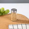 Juego de Latas de Almacenamiento para Condimentos de Cocina Portátil para el Hogar Aspersor para Barbacoa Lata Botella de Vidrio con Tapa de Rosca para Condimentos Juego Completo