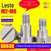304 aço inoxidável GB830 limite Parafuso com ombro cilíndrico eixo posição parafuso ombro eixo parafuso parafuso plugue parafuso