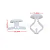 Adecuado para Materiales de Cartón, Cajas de Empaque para Juguetes, Clips Fijos en Forma de I, Tapetes para Piso de Alfombra, Clips, Sujetadores Adhesivos y Tarjetas Adhesivas