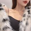 Collar hueco con colgante de oso para mujer, cadena de clavícula, diseño de nicho simple para mujer, estilo frío 2023