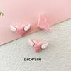 Mini ángel de amor de resina brillante de tamaño pequeño, accesorios para manualidades, para uñas de niños, ropa, zapatos, hebillas, horquillas, tocados, material