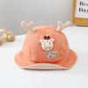Chapéus de Bebê para Primavera, Outono e Inverno, Estilo Coreano, Chapéus de Pescador Fofos e Adoráveis para Meninos e Meninas, Chapéus Bucket para Bebês Meninos