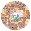 50 Pegatinas de Animales Lindos con Graffiti, Pegatinas Decorativas Impermeables para Botellas de Agua y Computadoras, Pegatinas de Papelería de Animales al por Mayor