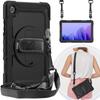 Para Samsung Galaxy Tab A7 10.4 polegadas SM-T500 capa protetora de borda com almofada de ar anti-impacto plana