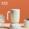 Taza creativa de acero inoxidable 316 para oficina, té y café con fugas de té para hombres y mujeres, taza térmica para parejas.