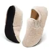 Zapatos de Piso Gruesos con Forro Polar para Otoño e Invierno, para Adultos, Zapatos de Casa para Hombre y Mujer, Zapatos tipo calcetín cálidos para interior, sin cordones, para Adultos y Niños