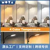 Lámpara de pie transfronteriza control remoto temperatura de color 2700-6500K ajustable lámpara de pie de lectura