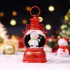 Novo produto transfronteiriço: Bolas de cristal de Natal, Lanternas de Natal, Lâmpada de vento de bola de cristal, Decorações de feriado, Enfeites criativos para mesa